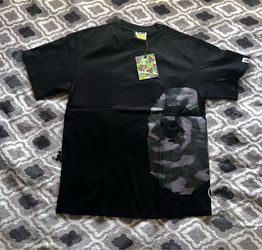 Black Bape Big ape head Tee