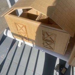 Toy Wooden Barn House