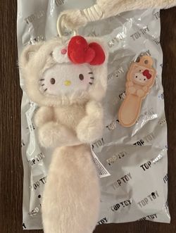 Hello Kitty fluffy beige - healing forest series