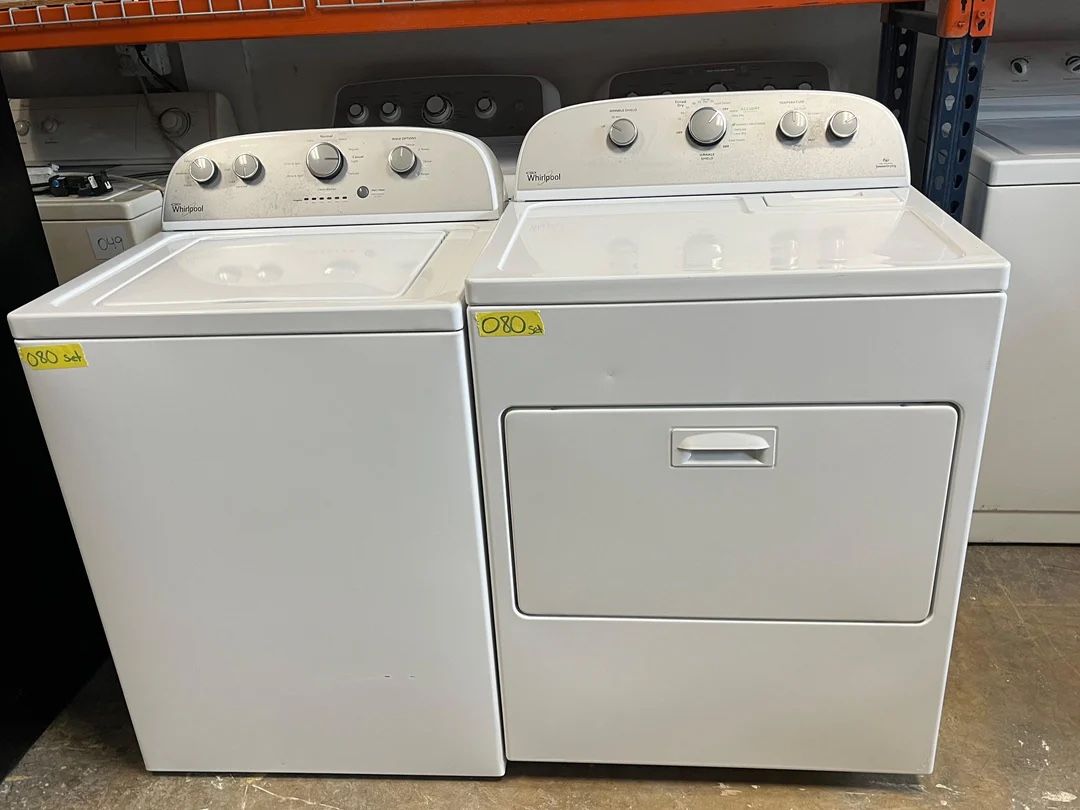 Whirlpool 3.6 Cu. Ft. Top Loader Whirlpool 7.0 Cu. Ft.Top Loader Electric Dryer