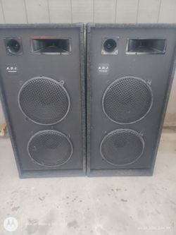 15 inch dj speakers