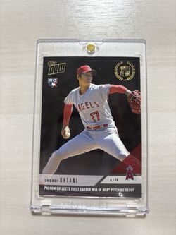 SHOHEI OHTANI TOPPS NOW ROOKIE 2018