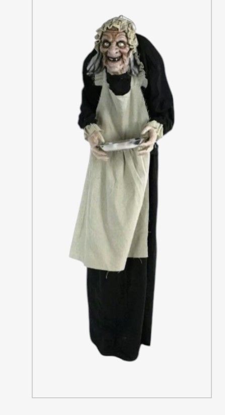 Agnes The Old Maid Halloween Decor 