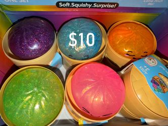 New squishy glitter dumplings $10 each