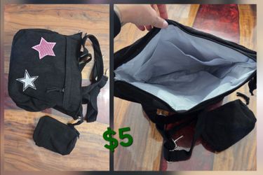 Girls purse with cosmetic bag