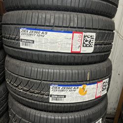 225/55/17 Falken Ziex , Tenemos Todas Las Marcas Y Medidas 