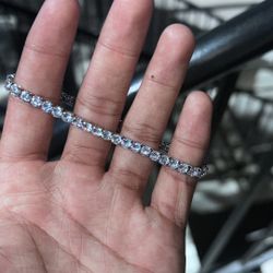 Moissanite Tennis Bracelet 