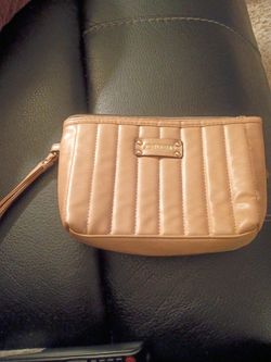 JOAN & DAVID SMALL BEIGE PURSE
