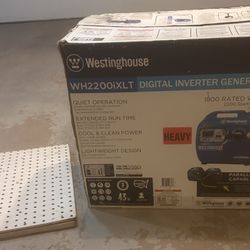 Westinghouse Gas Powered Generator 