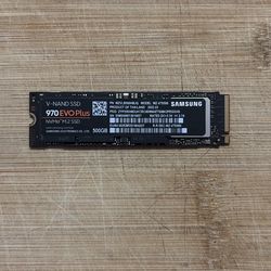 500Gb SAMSUNG EVO PLUS NVMe M.2 SSD