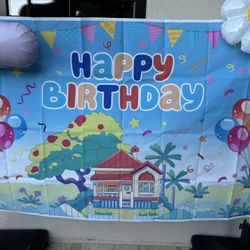 Bluey Birthday Party Decorations 