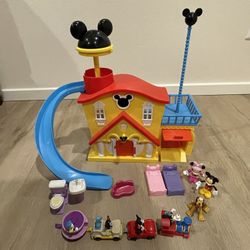 Disney Mickey Mouse Playset With Train Ride
