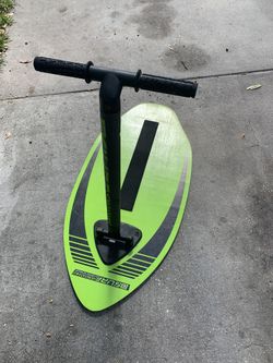 D6 SPORTS Surf Skimmer Wood 41 inch Green