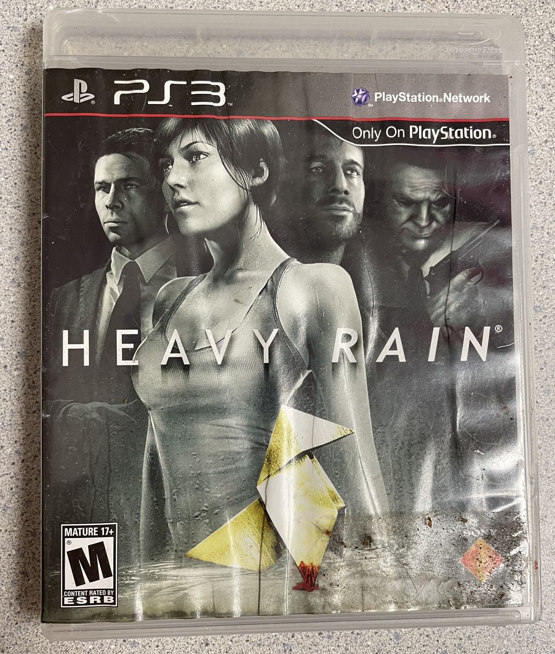 HEAVY RAIN PS3 Playstation 3 Game LIKE NEW