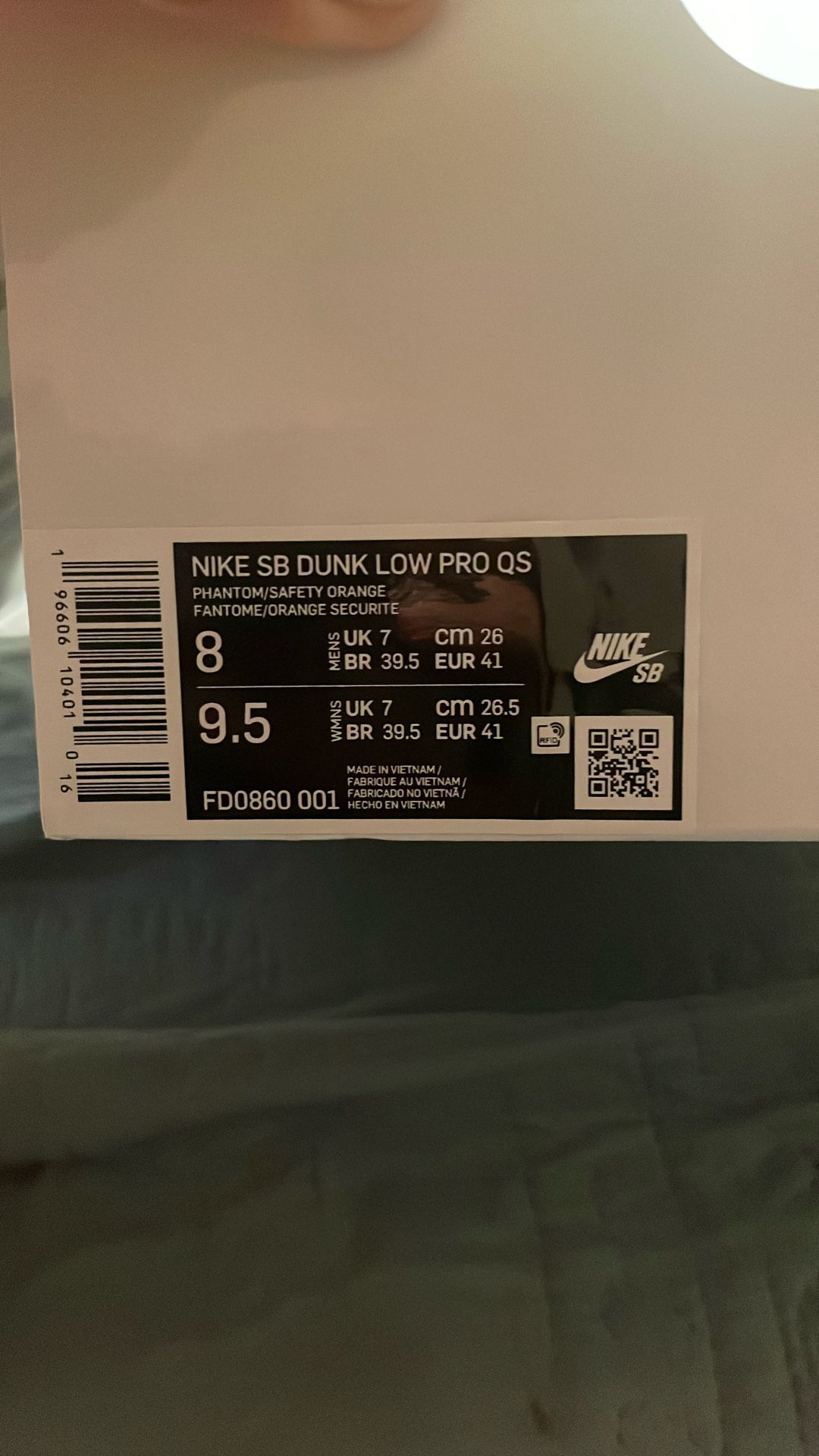 Nike SB Dunk Low (Jarritos) Used