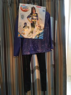 Batgirl costume medium size 8-10(5-7)years