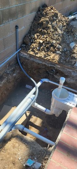 New pool skimmer/ handrail