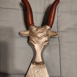 Vintage Texas Longhorn Boot  Jack 11 In Arvada Colorado Western Americana 