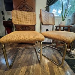 Vintage 1984 Cantilever Cesca Style Chairs
