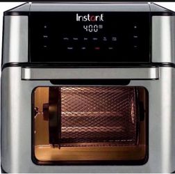 Instant Pot 10-Quart Air Fryer, From the Makers of Instant Pot, 7-in-1 Functions, with EvenCrisp Technology, App with over 100 Recipes, Stainless Stee