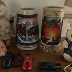 Two Beautiful Steins