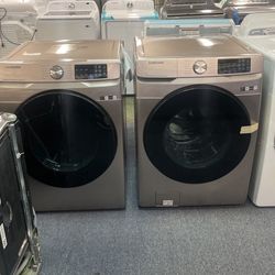 Samsung Front Load Washer And Dryer Set A4U