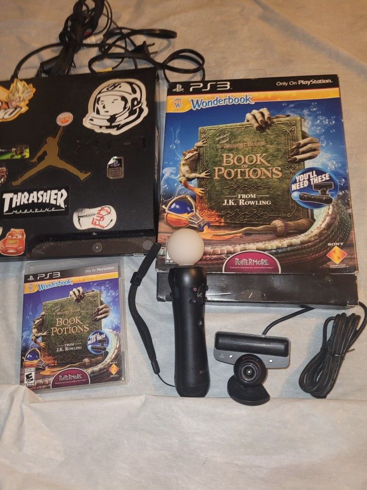 PS3 Harry Potter Book of Potions - Game, Book, Sensors and Ps3 Game system