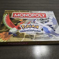 Pokemon Monopoly Johto Edition