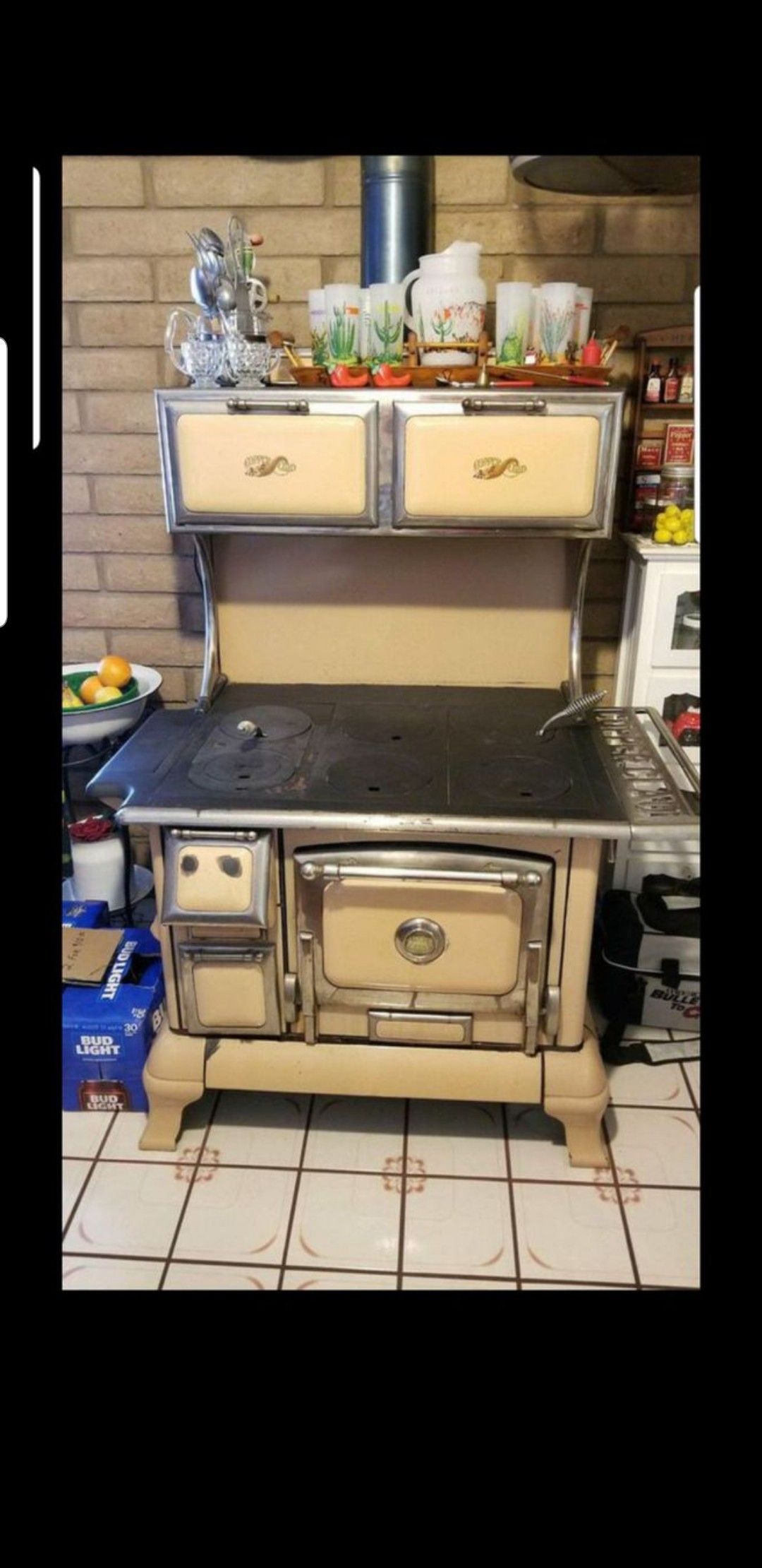Copper clad wood burning stove for Sale in Tempe, AZ - OfferUp