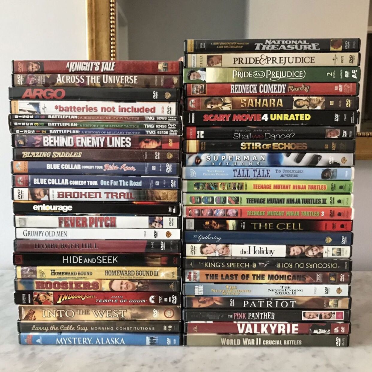 Movie/TV Series DVD Lot
