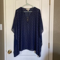MK Blouse, Size 1x