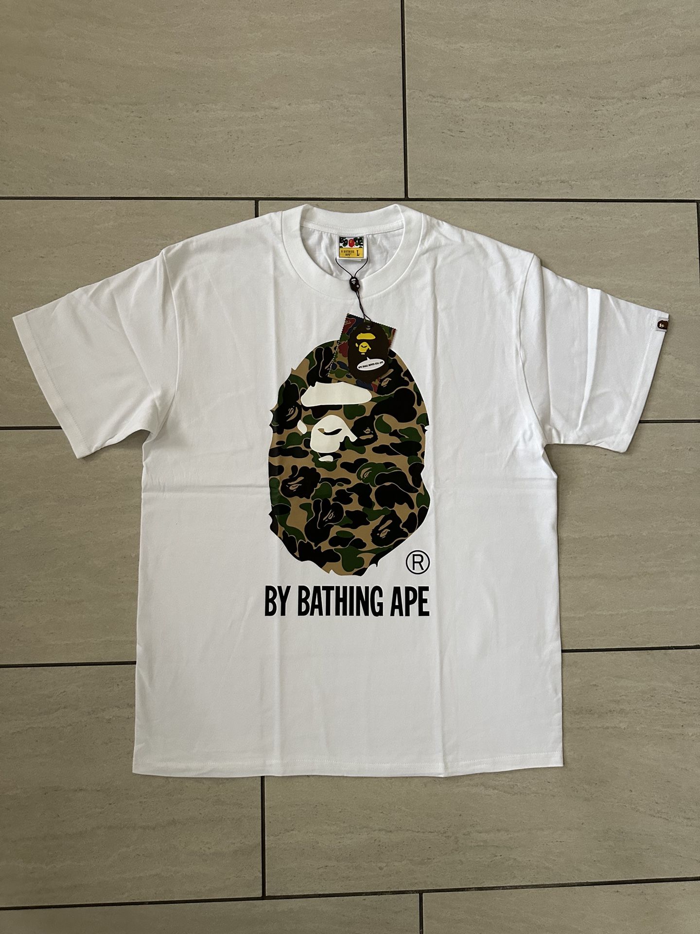 White x Camo BAPE Head