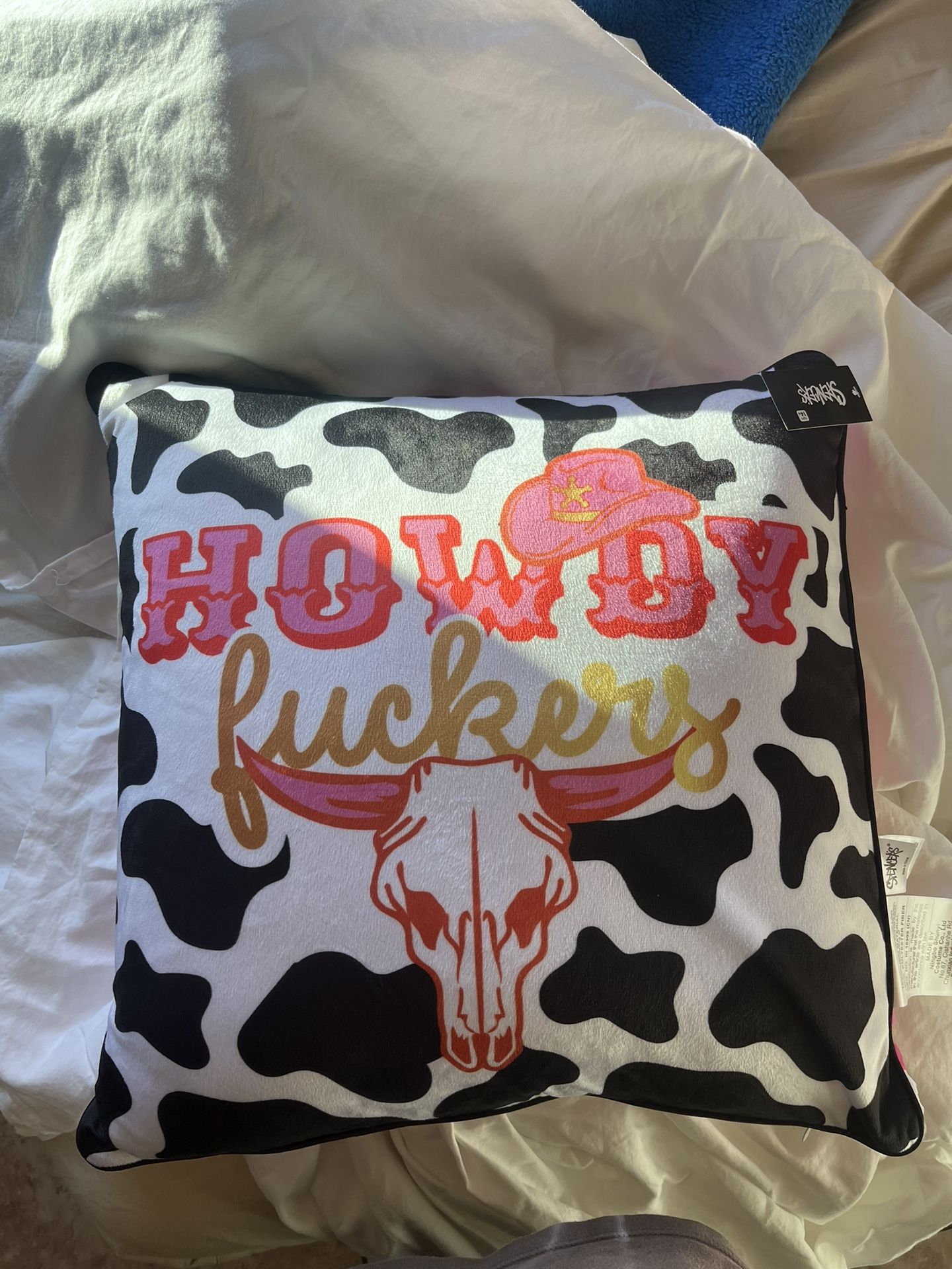 Cow print Pillow 