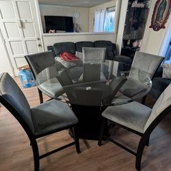 5 high chair dining table