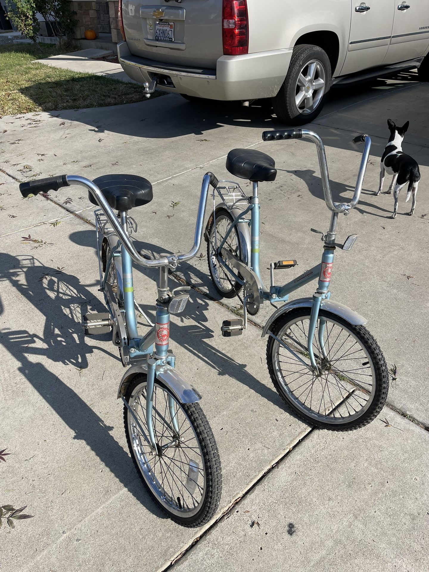 Old School Folding Bikes 