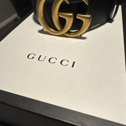 Gucci GG Marmont Wide Belt 