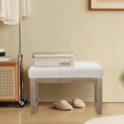 Like new condition Upholstered Ottoman Bench  $25