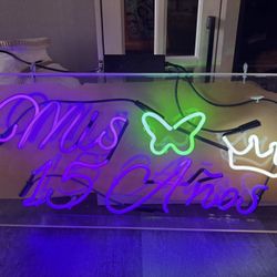  Neón Para La Fiesta De 15 Años Un Bonito Detalle 