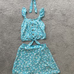 Girls Skort and Top Size XL