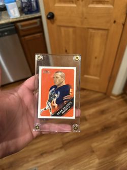 Brian Urlacher Rookie Card In Hard Plastic Case 