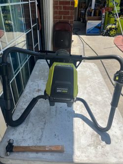 Ryobi 40V HP Brushless Earth Augertool only please watch a video see detail $148 • LA PUENTE, CA