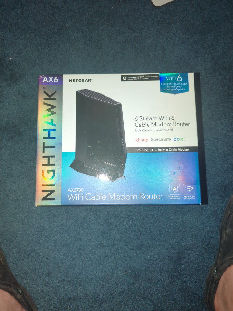AX2700 Cable Modem Router 