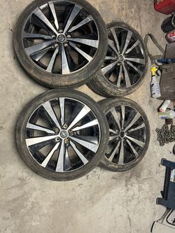 nissan rims and tires