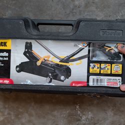 Black Jack 2 Ton Hydraulic Trolley Jack with 360° Rotation Handle