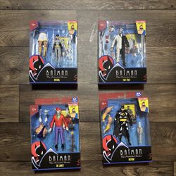 McFarlane Toys Batman the Animated Series Maxie Zeus BAF Set of 4
