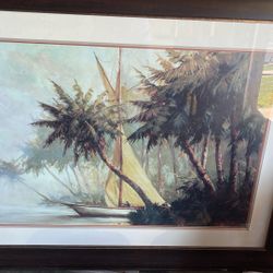48” 40” Framed Painting FREE