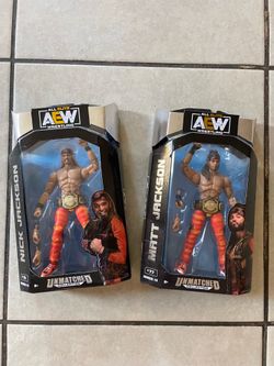 AEW action figures young bucks