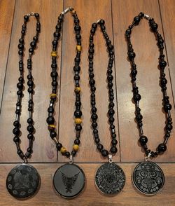 Collares De Obsidiana