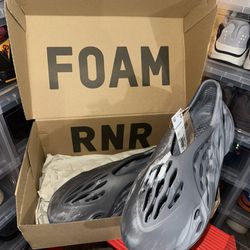 Adidas Yeezy Foam Runner RNR MX Granite Size 11 Gray Grey 100% Auth