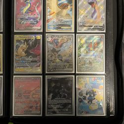 Pokémon Binder Collection With Some Cards Of Value 